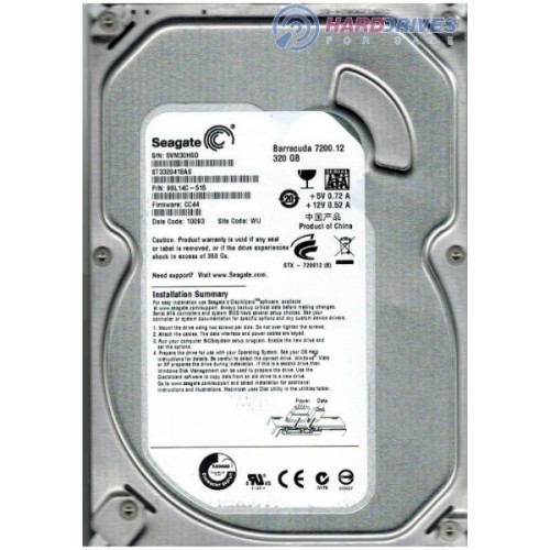 Seagate ST3320418AS Barracuda 7200.12 320GB