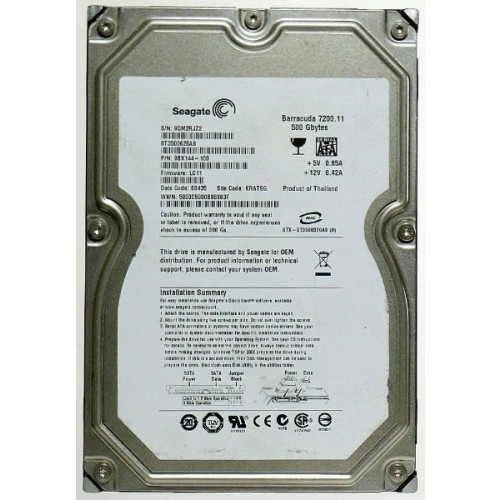 Seagate ST3500620AS Barracuda 500GB